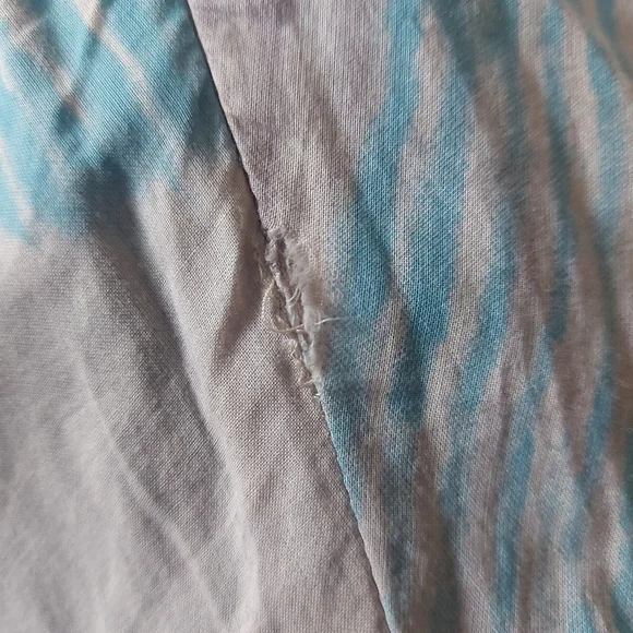 Monsoon Embroidered Skirt UK Size 16 Applique Beige Purple Blue A-line Lined - Picture 6 of 8